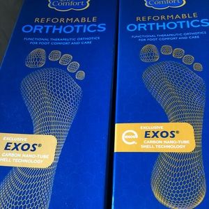 NEW Exos Orthotics insoles, size 5.5-6.5